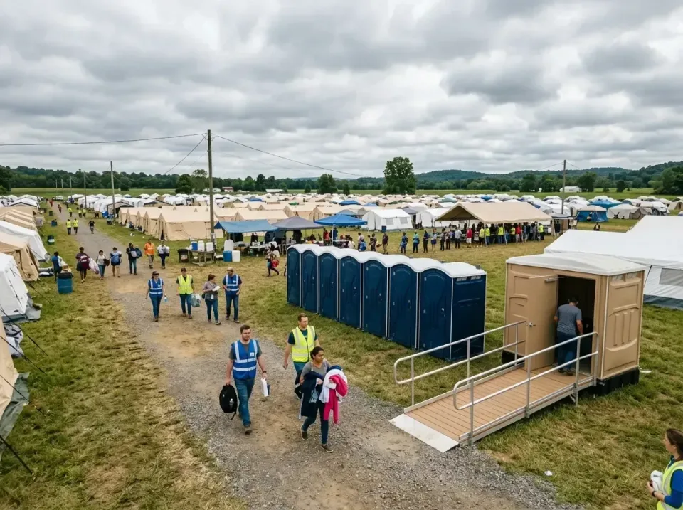 disaster-relief-camp-restrooms-010 — frequently asked questions, Dumpster & Portable Bathrooms Rental in Keego Harbor, MI